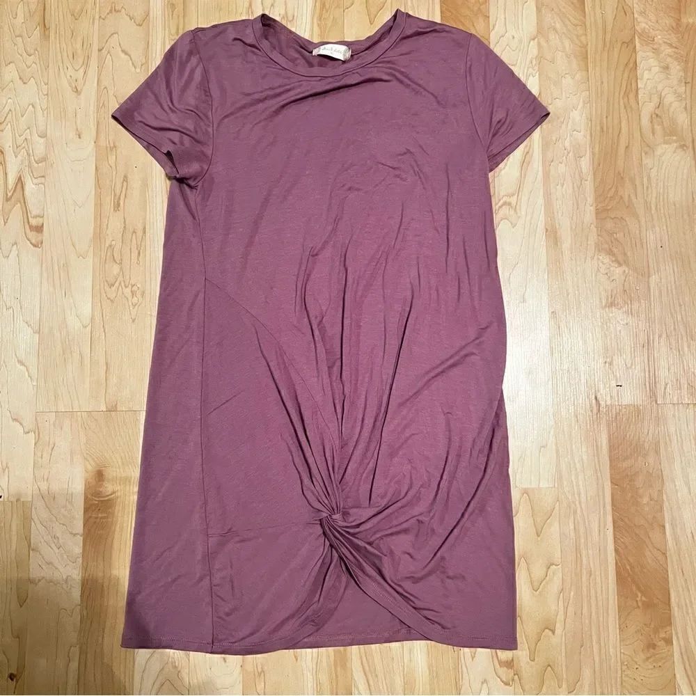 Altar’d State Knot Tunic Short Sleeve Shirt Dress Women’s Medium